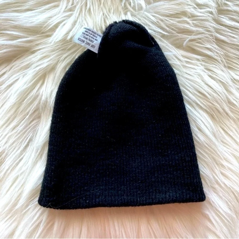 Woolen Black Beanie Unisex